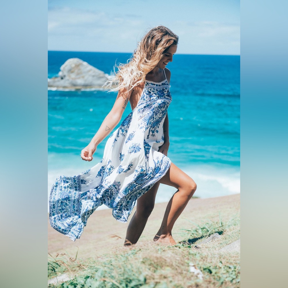 Spell & the Gypsy • Hotel Paradiso Strappy Dress • Small